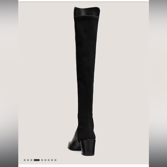 Stuart Weitzman City Block Boot Black 7.5 - Picture 11 of 16